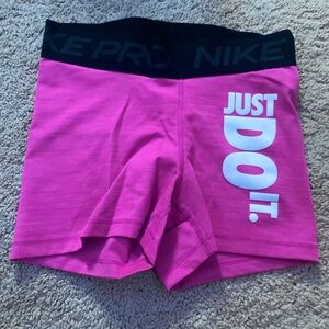 nike pro shorts!